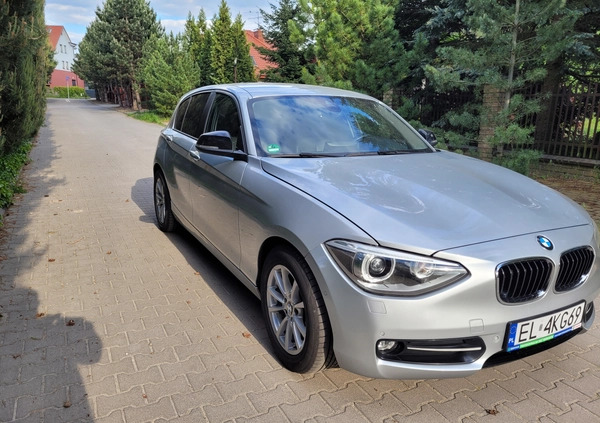 BMW Seria 1 cena 44500 przebieg: 185500, rok produkcji 2013 z Łódź małe 466